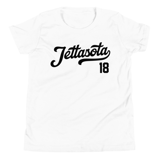 Justin Jefferson "Jettasota Varsity" Youth T-shirt White