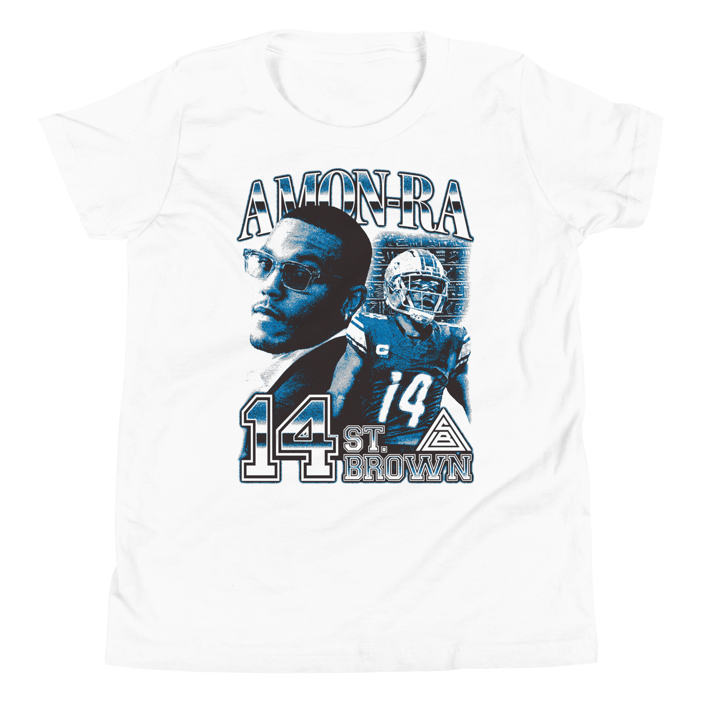 Amon-Ra St. Brown "Vintage" Youth T-shirt White