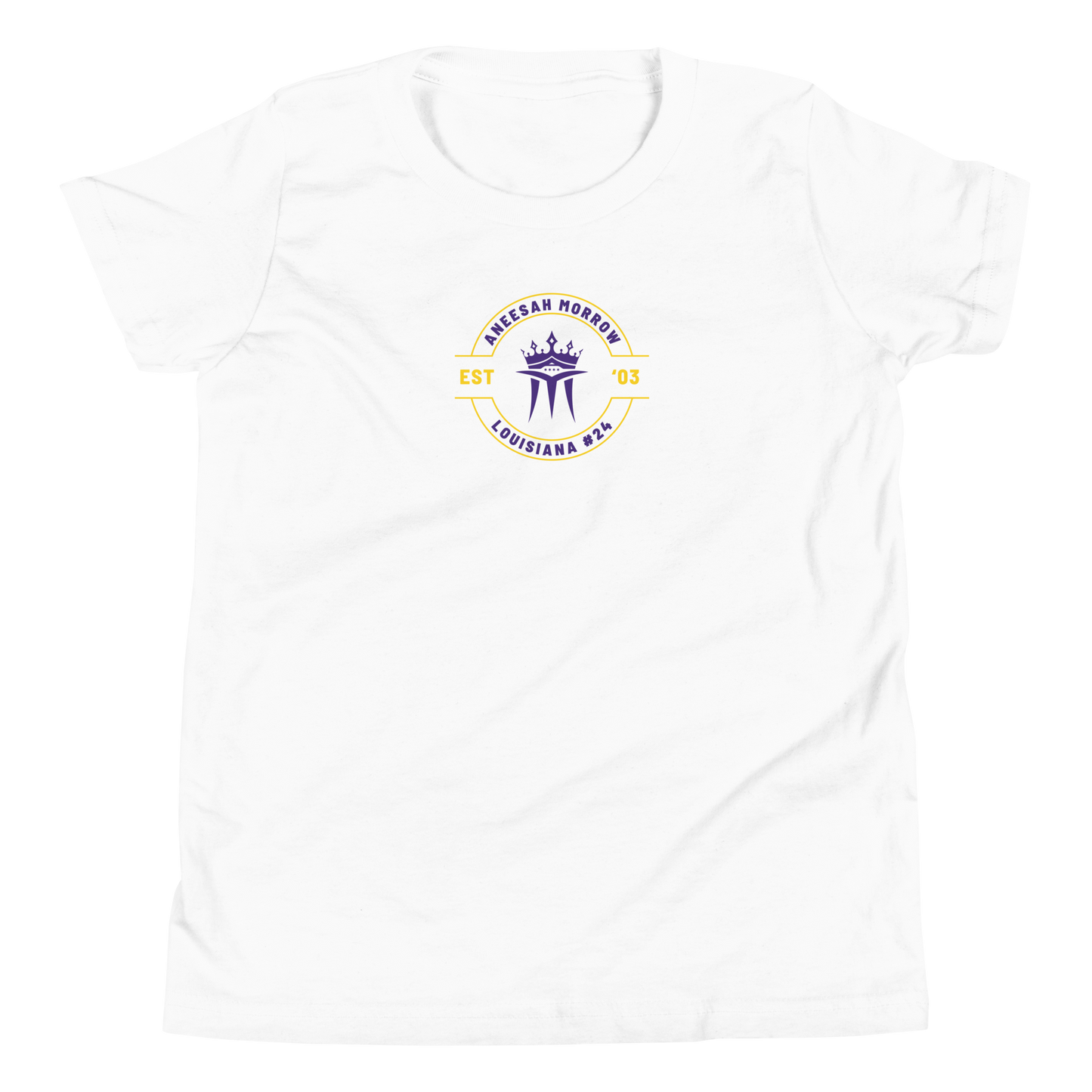 Aneesah Morrow "Logo Badge" Youth T-Shirt