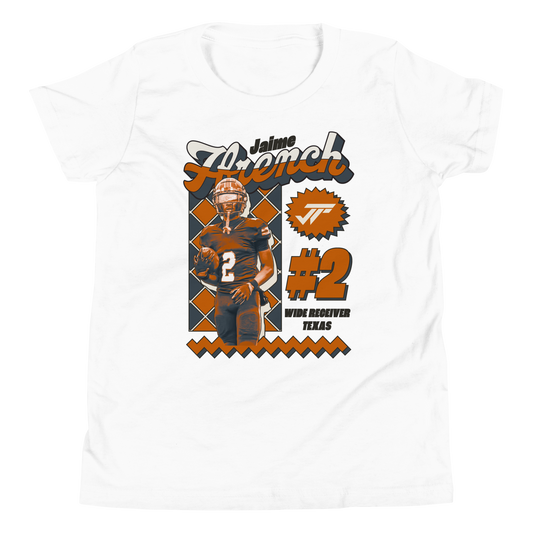Jaime Ffrench Texas "Retro" Youth T-Shirt