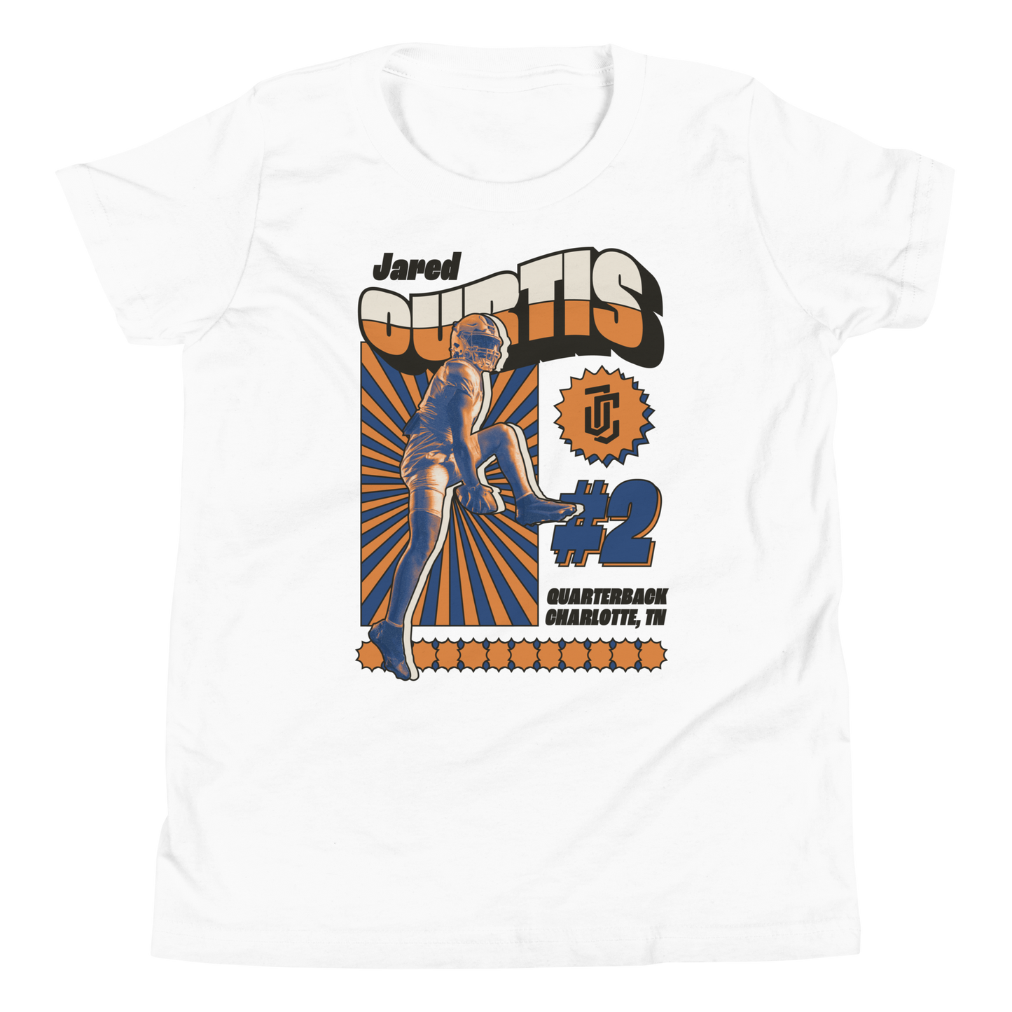 Jared Curtis "Retro" Youth T-Shirt