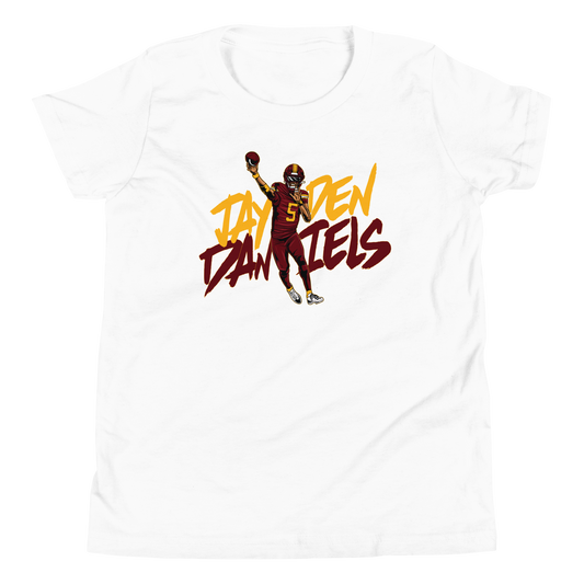 Jayden Daniels "Illustration" Youth Shirt
