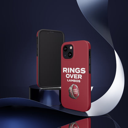 RINGS OVER LAMBOS "BIG RINGS" Tough Phone Case