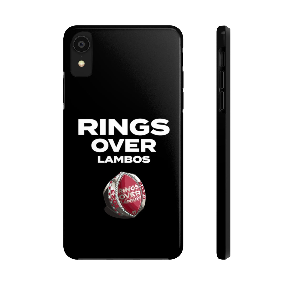 RINGS OVER LAMBOS "BIG RINGS" Tough Phone Case