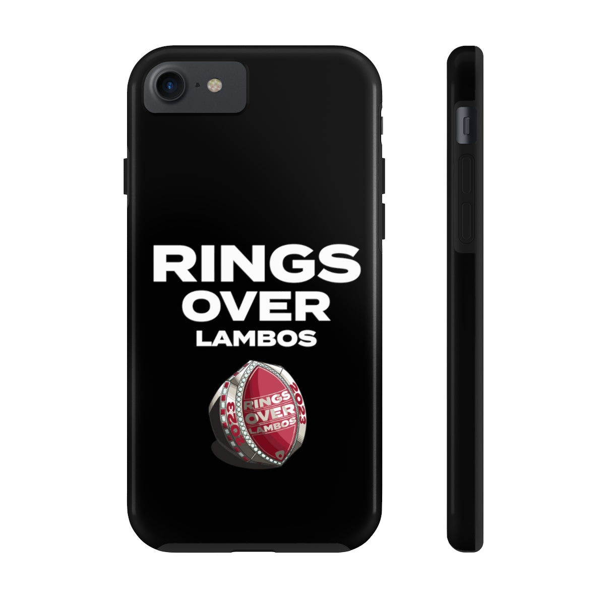 RINGS OVER LAMBOS "BIG RINGS" Tough Phone Case