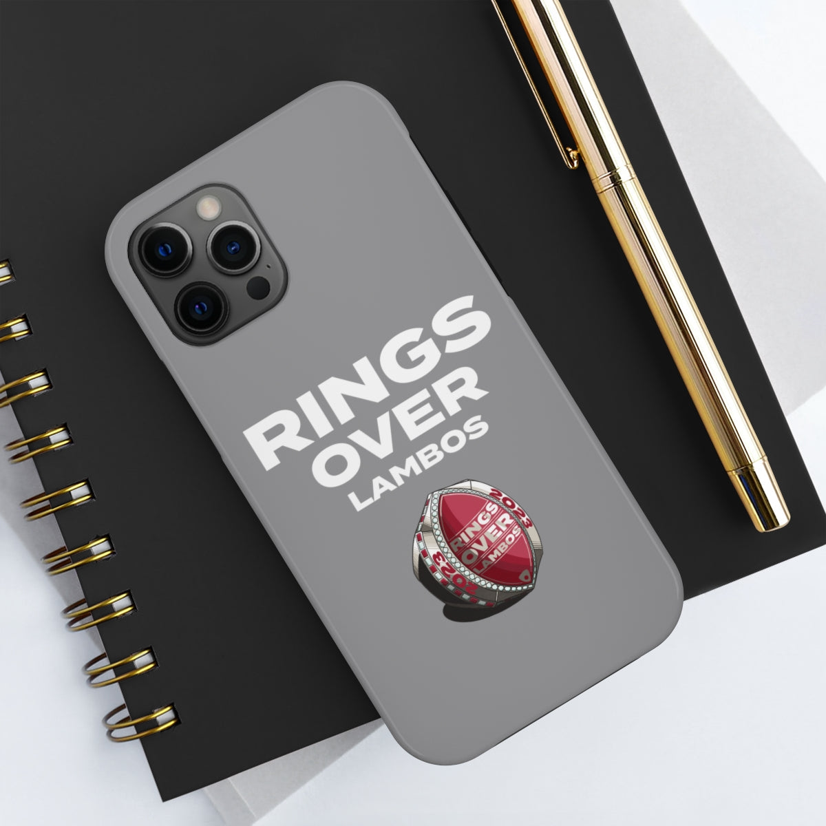 RINGS OVER LAMBOS "BIG RINGS" Tough Phone Case