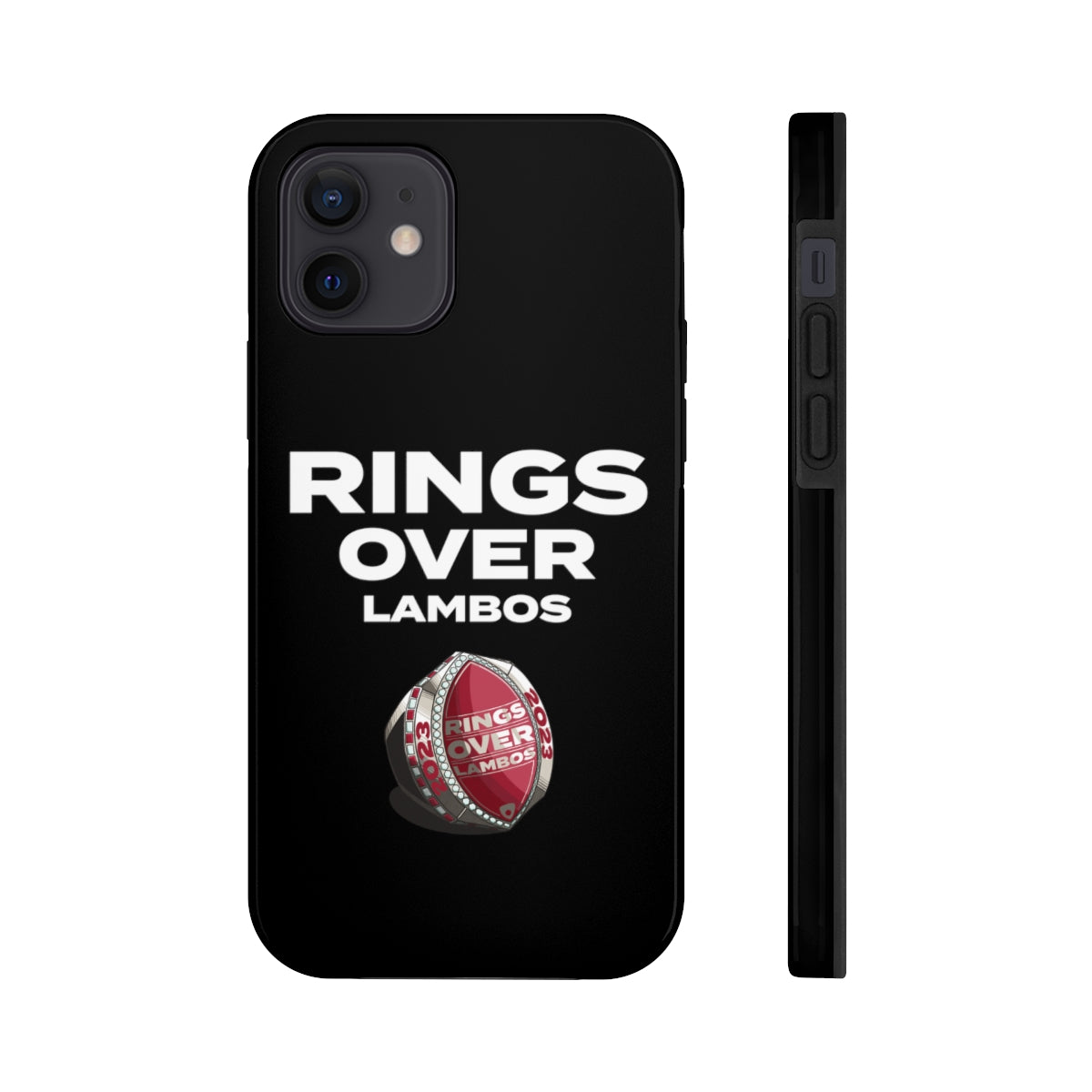 RINGS OVER LAMBOS "BIG RINGS" Tough Phone Case