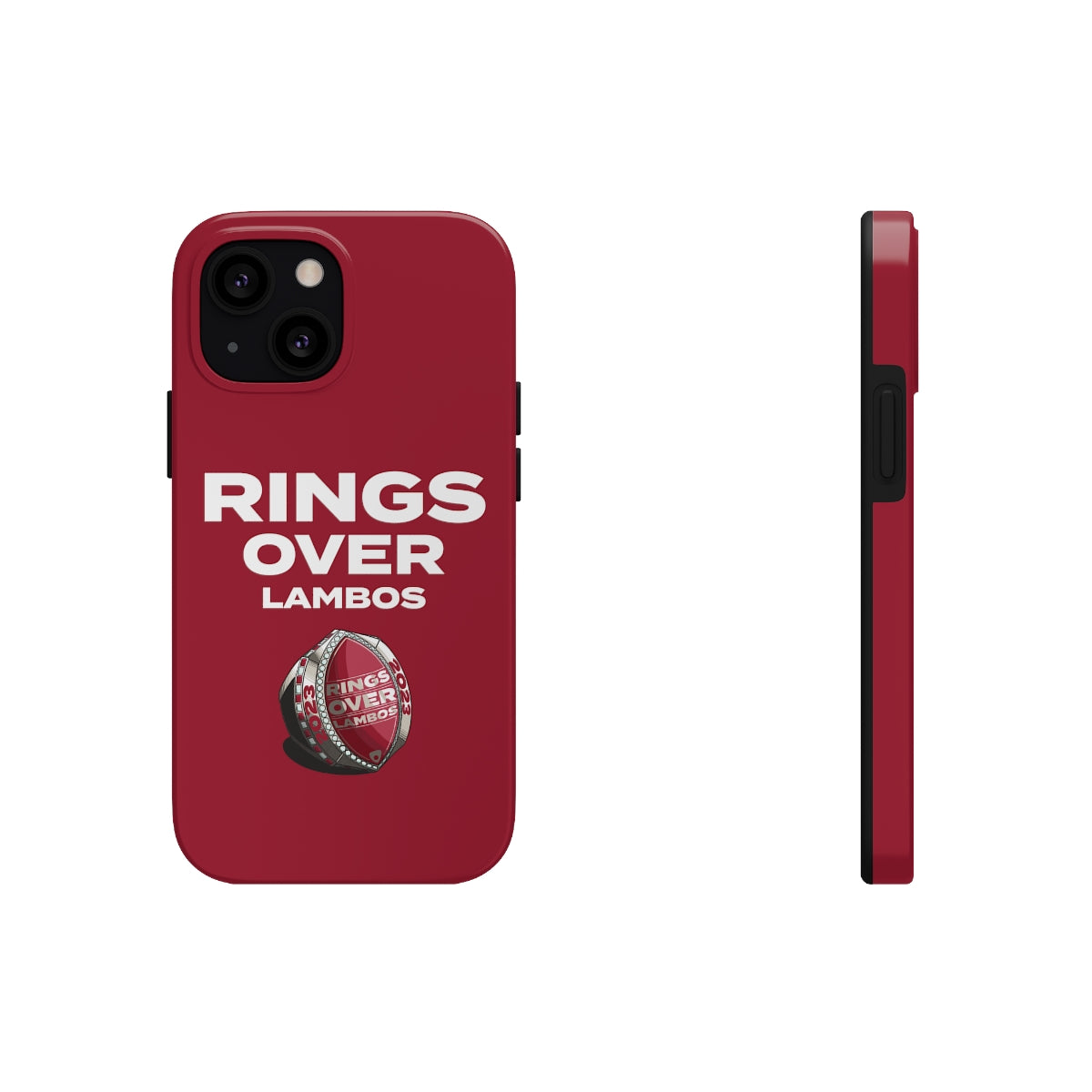 RINGS OVER LAMBOS "BIG RINGS" Tough Phone Case