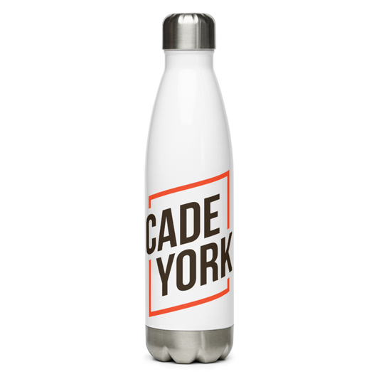Cade York  "Logo" Water Bottle