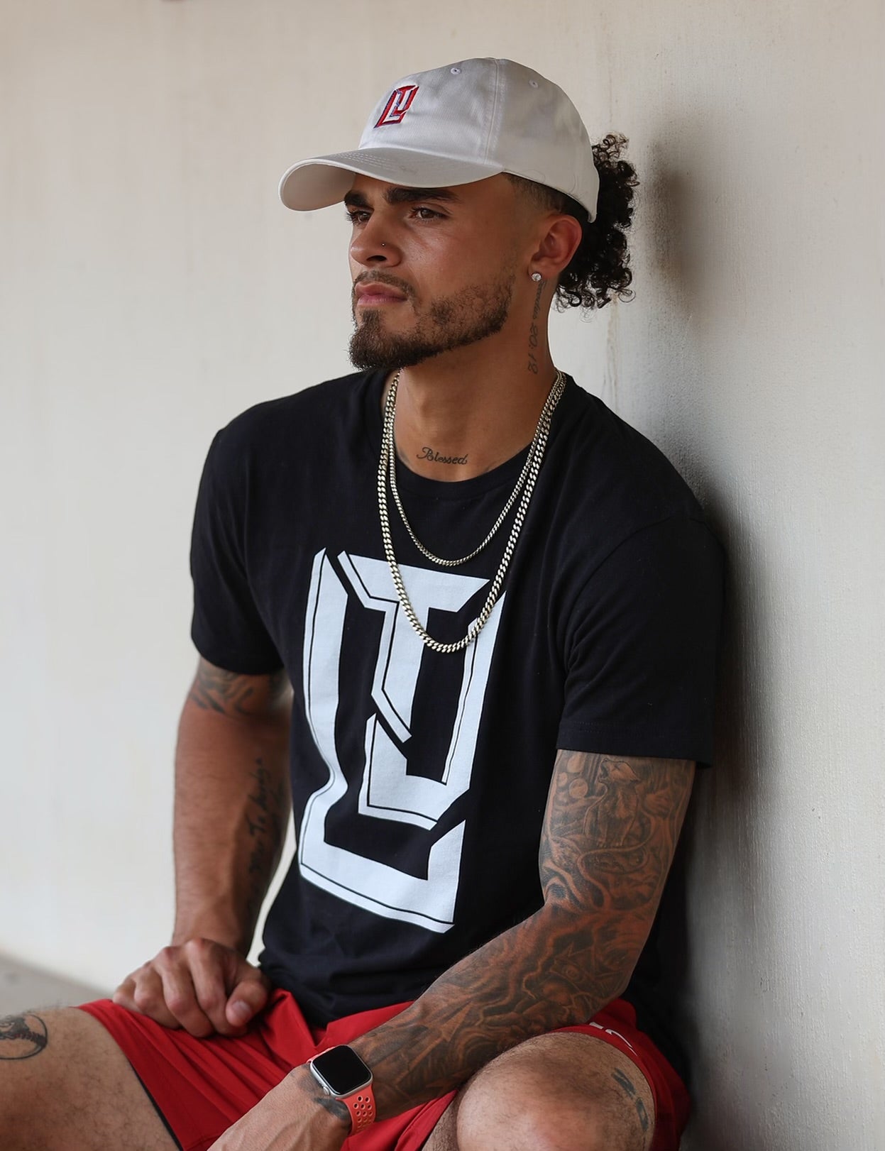 Lenny Torres "Logo" Dad Hat White