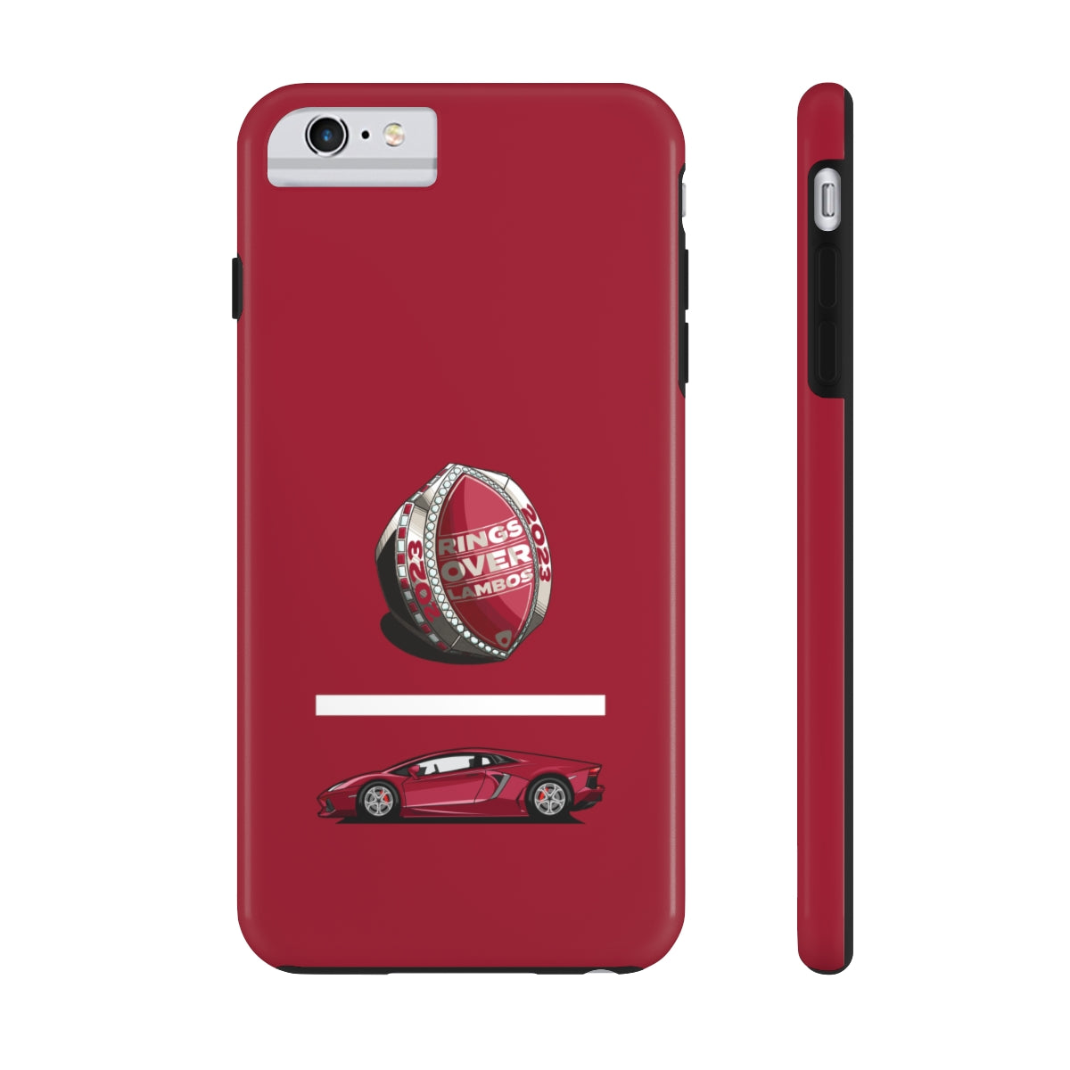 RINGS OVER LAMBOS "Equation" Tough Phone Case