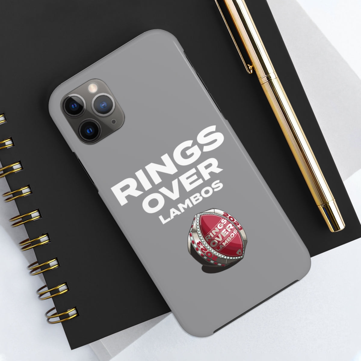 RINGS OVER LAMBOS "BIG RINGS" Tough Phone Case