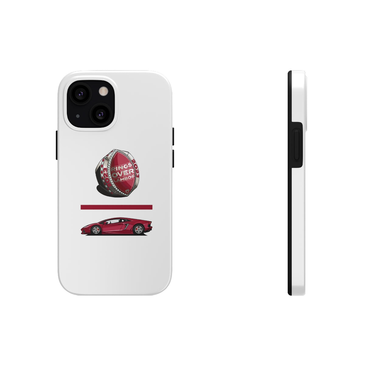RINGS OVER LAMBOS "Equation" Tough Phone Case