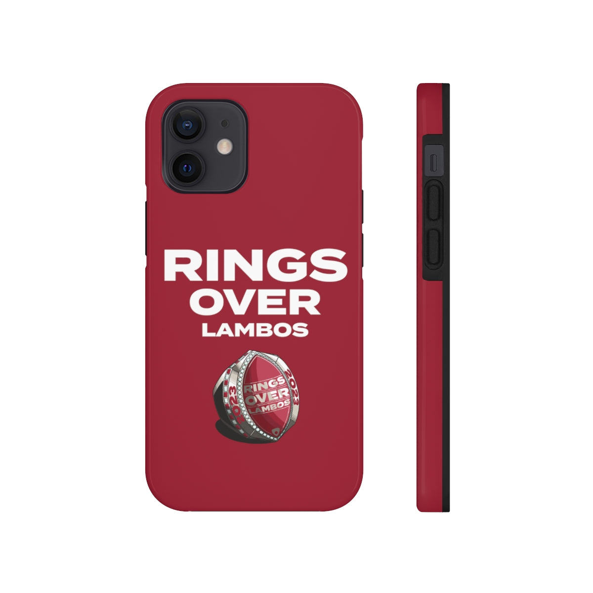 RINGS OVER LAMBOS "BIG RINGS" Tough Phone Case