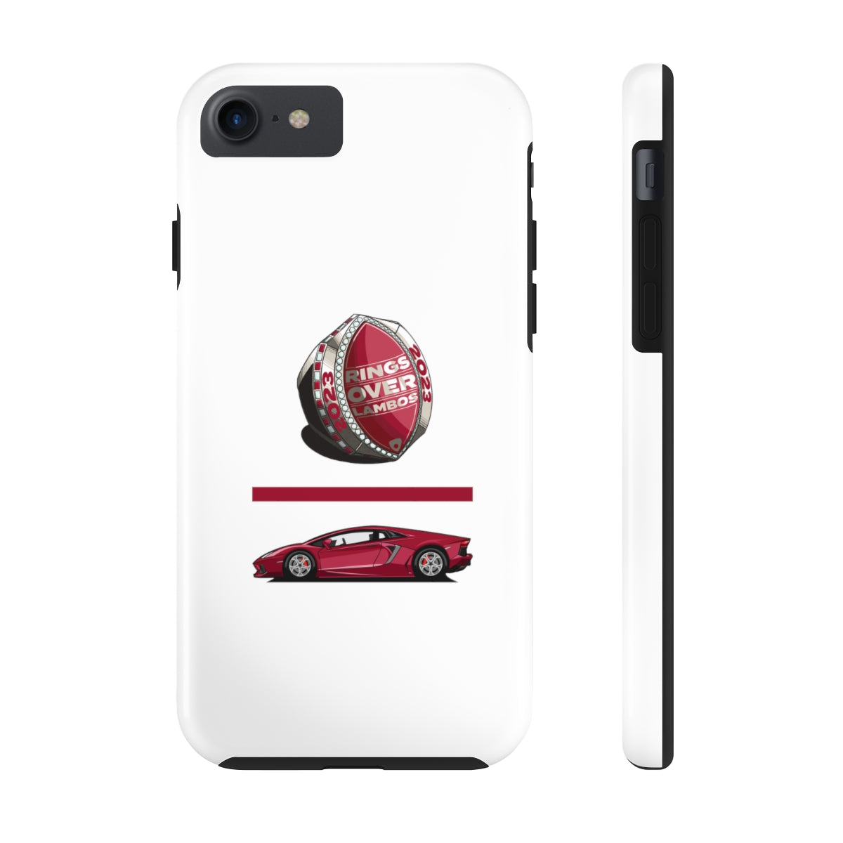 RINGS OVER LAMBOS "Equation" Tough Phone Case