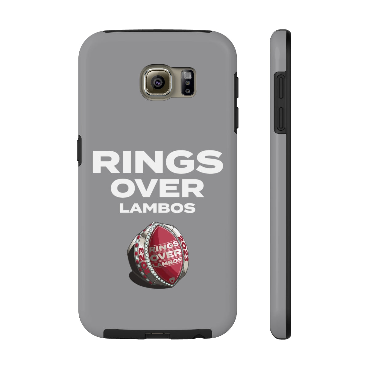 RINGS OVER LAMBOS "BIG RINGS" Tough Phone Case