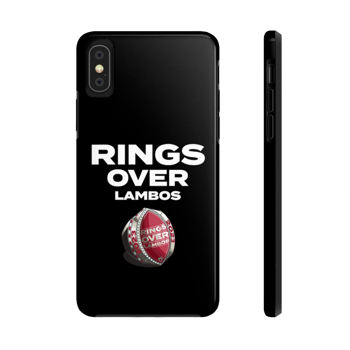 RINGS OVER LAMBOS "BIG RINGS" Tough Phone Case