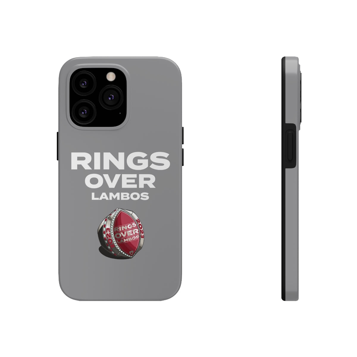 RINGS OVER LAMBOS "BIG RINGS" Tough Phone Case