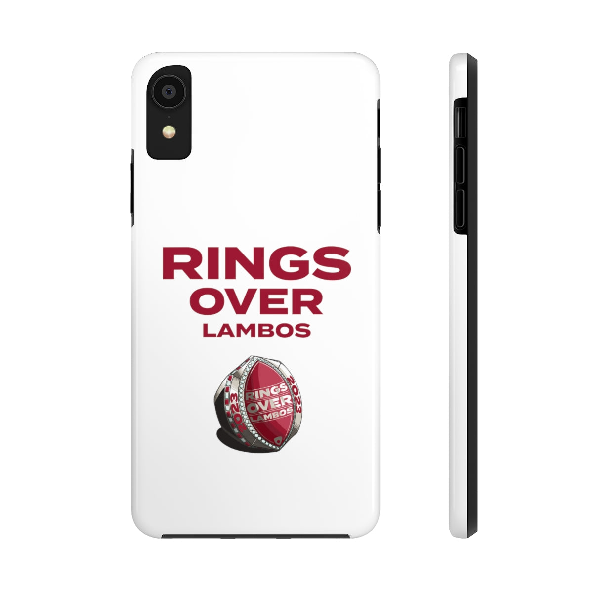 RINGS OVER LAMBOS "BIG RINGS" Tough Phone Case