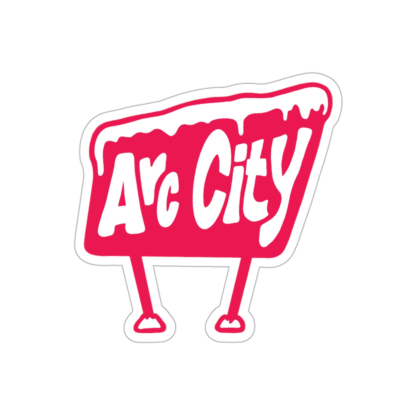 Jimmy Krupka "Arc City" Sticker