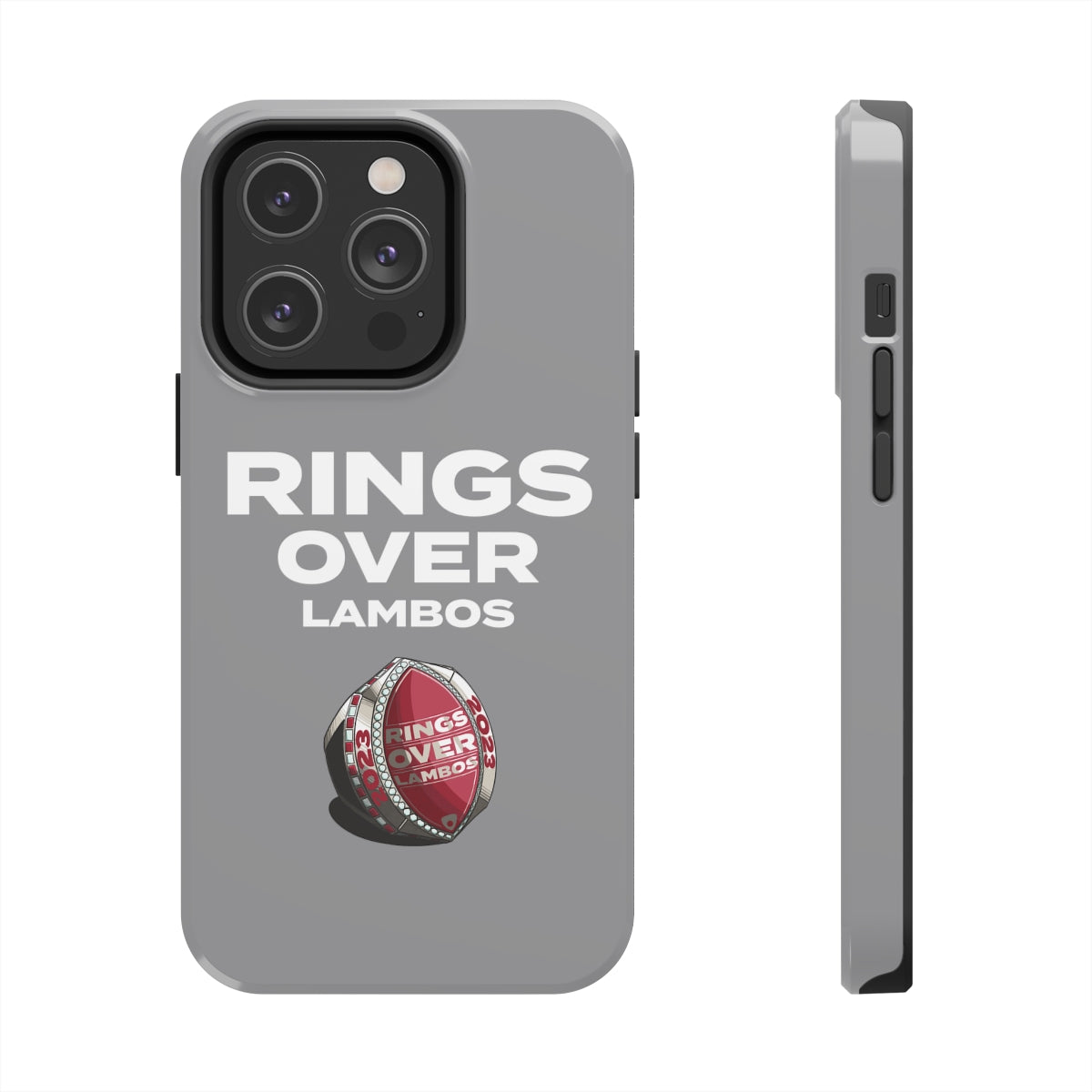RINGS OVER LAMBOS "BIG RINGS" Tough Phone Case