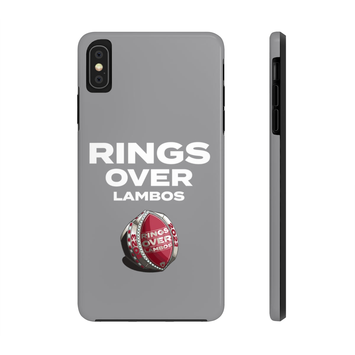 RINGS OVER LAMBOS "BIG RINGS" Tough Phone Case
