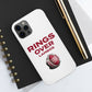 RINGS OVER LAMBOS "BIG RINGS" Tough Phone Case