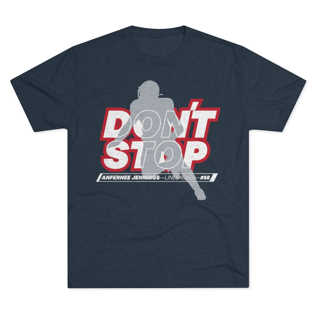 Anfernee Jennings "Don't Stop" T-shirt Navy