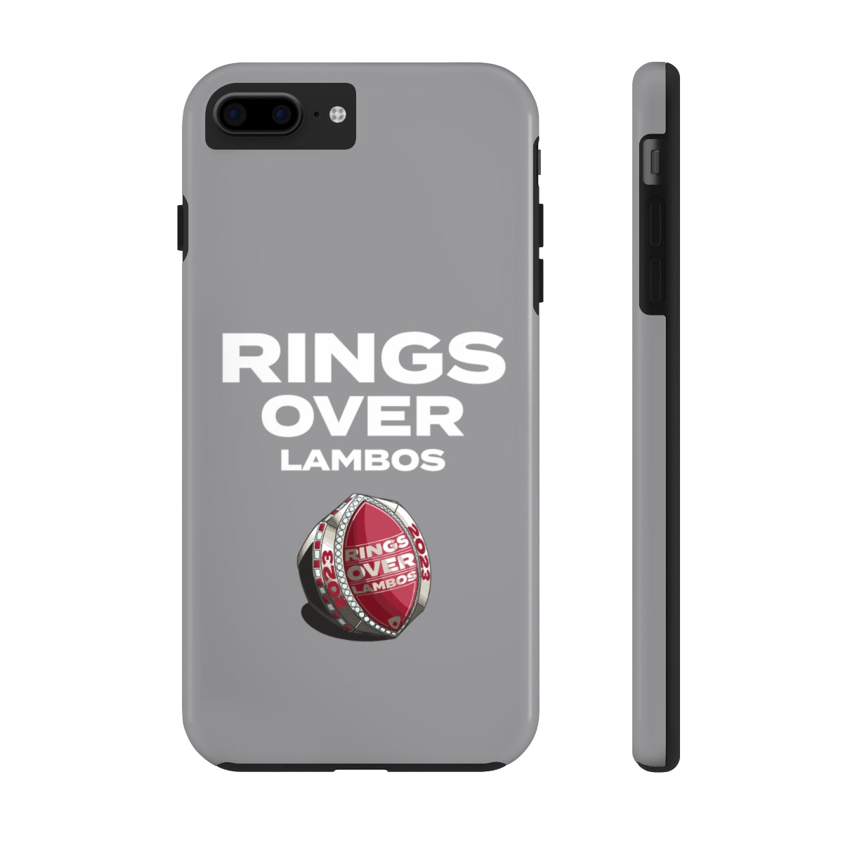 RINGS OVER LAMBOS "BIG RINGS" Tough Phone Case