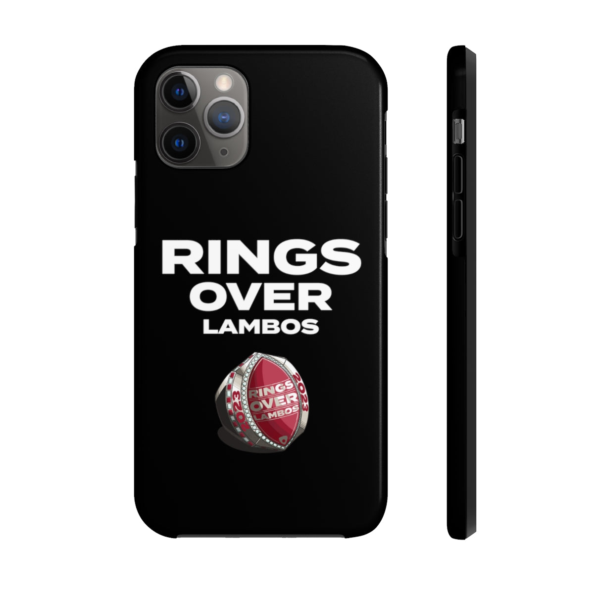 RINGS OVER LAMBOS "BIG RINGS" Tough Phone Case