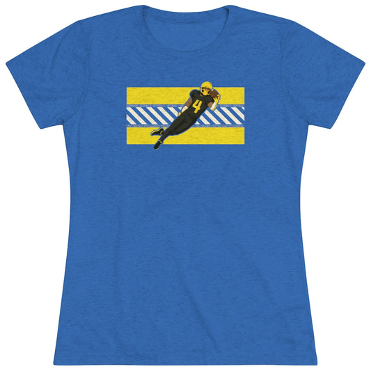 Mycah Pittman "Diving Catch" Womens T-shirt