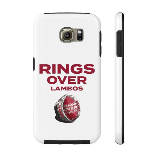 RINGS OVER LAMBOS "BIG RINGS" Tough Phone Case