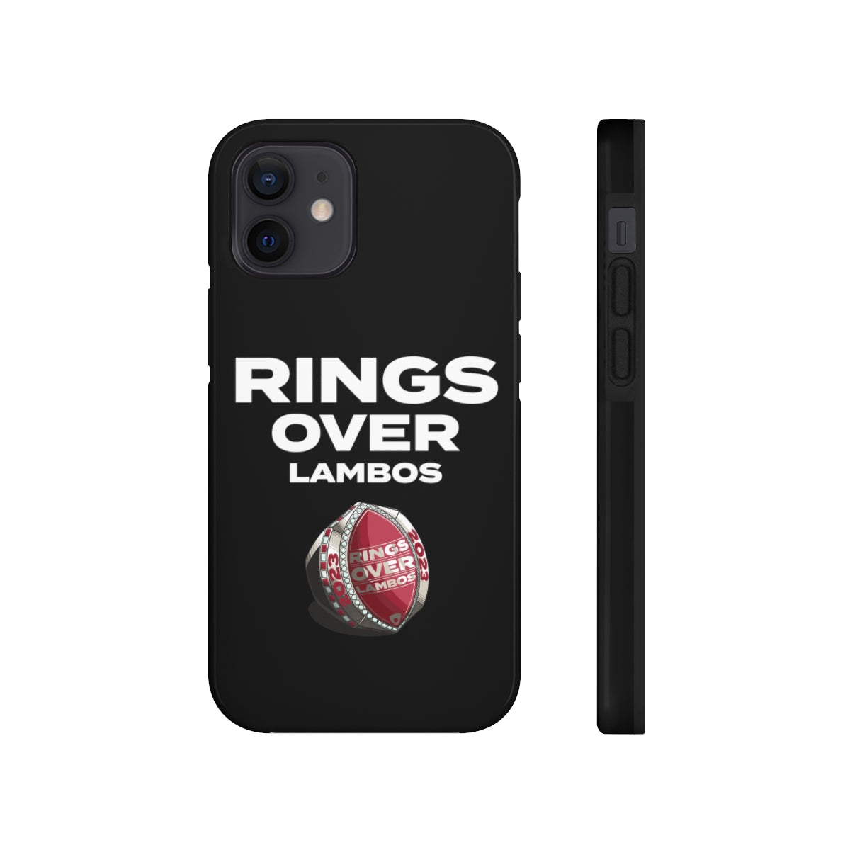 RINGS OVER LAMBOS "BIG RINGS" Tough Phone Case