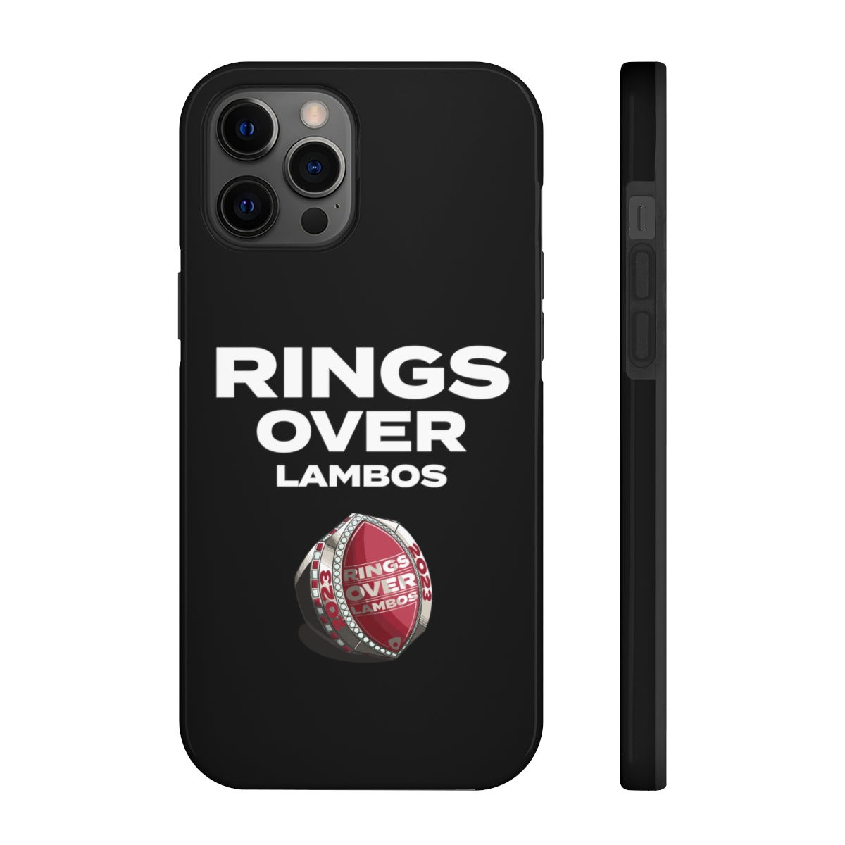 RINGS OVER LAMBOS "BIG RINGS" Tough Phone Case