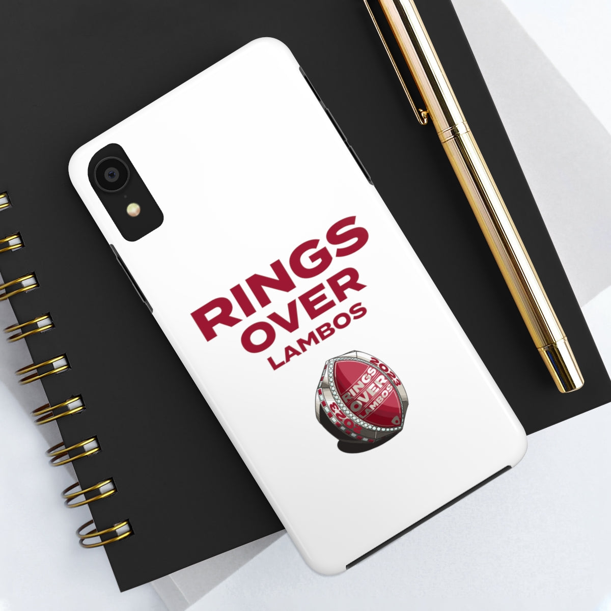 RINGS OVER LAMBOS "BIG RINGS" Tough Phone Case
