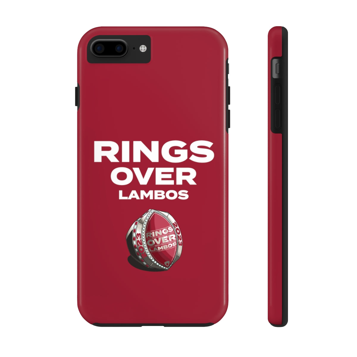 RINGS OVER LAMBOS "BIG RINGS" Tough Phone Case