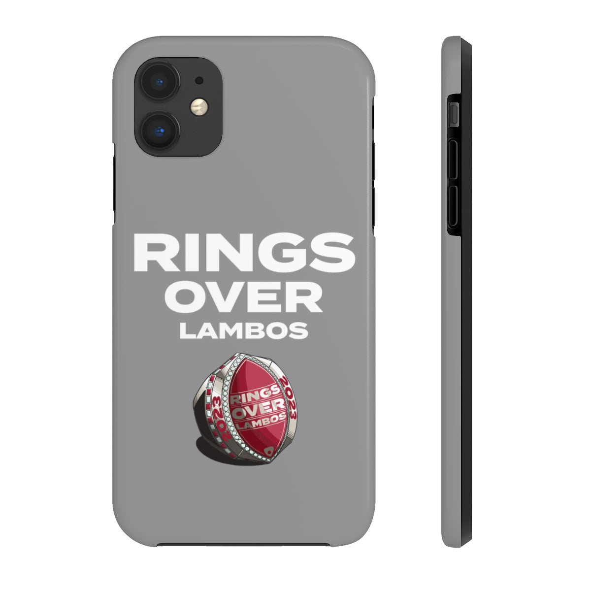 RINGS OVER LAMBOS "BIG RINGS" Tough Phone Case