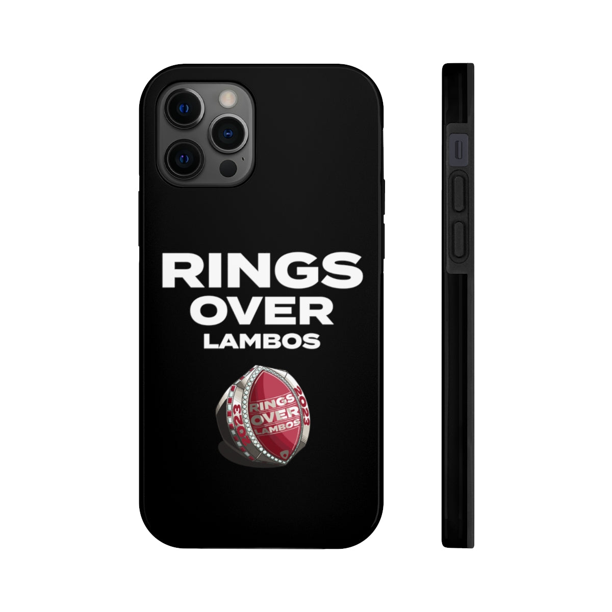 RINGS OVER LAMBOS "BIG RINGS" Tough Phone Case