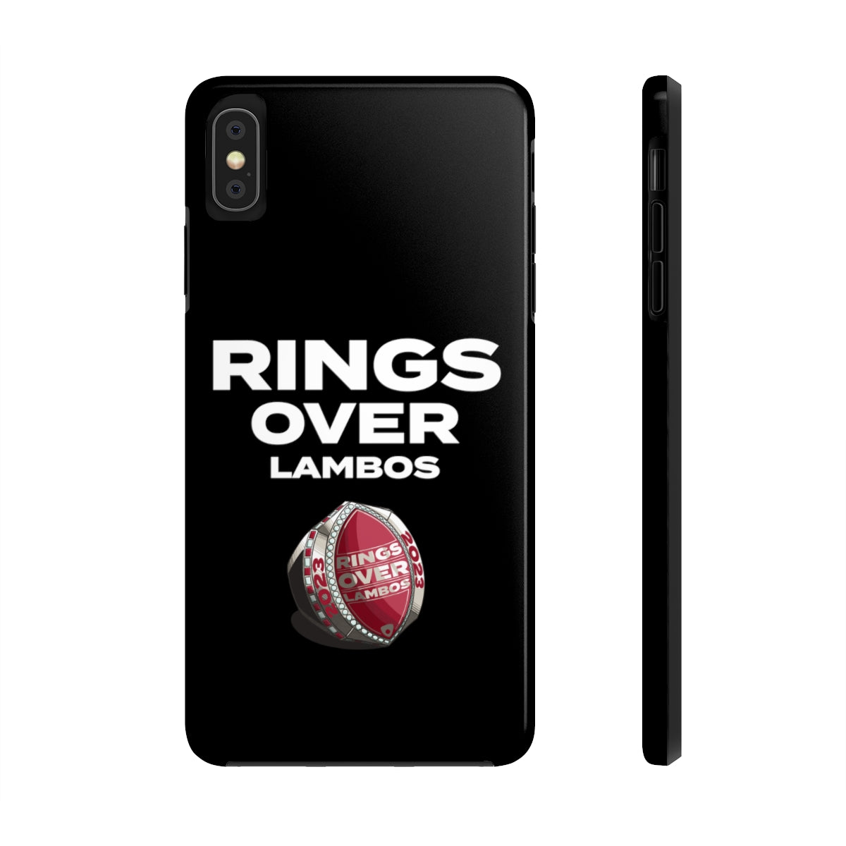 RINGS OVER LAMBOS "BIG RINGS" Tough Phone Case