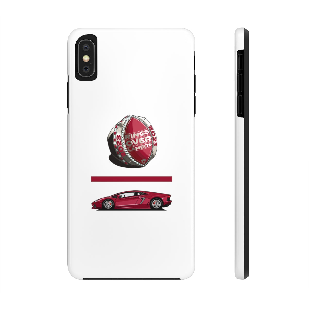 RINGS OVER LAMBOS "Equation" Tough Phone Case