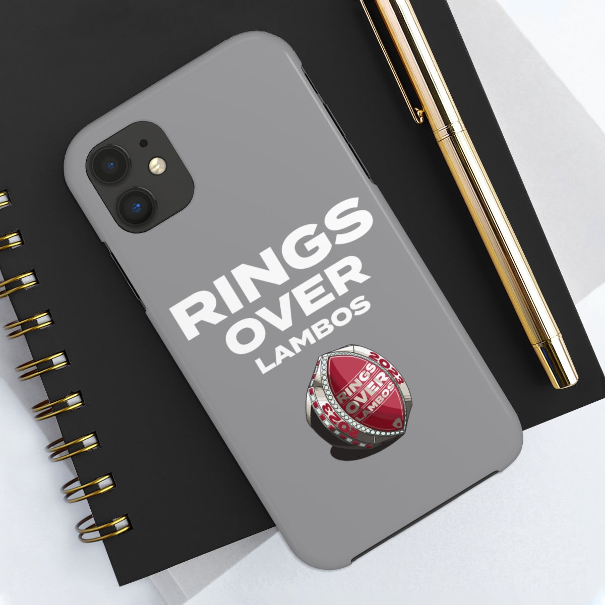 RINGS OVER LAMBOS "BIG RINGS" Tough Phone Case