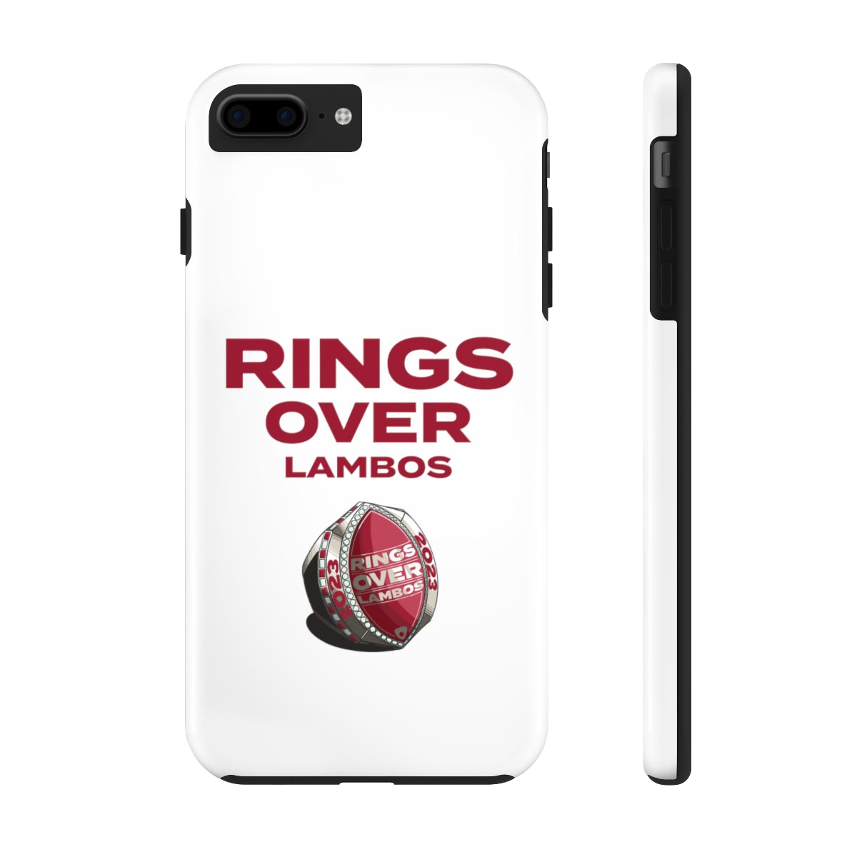 RINGS OVER LAMBOS "BIG RINGS" Tough Phone Case