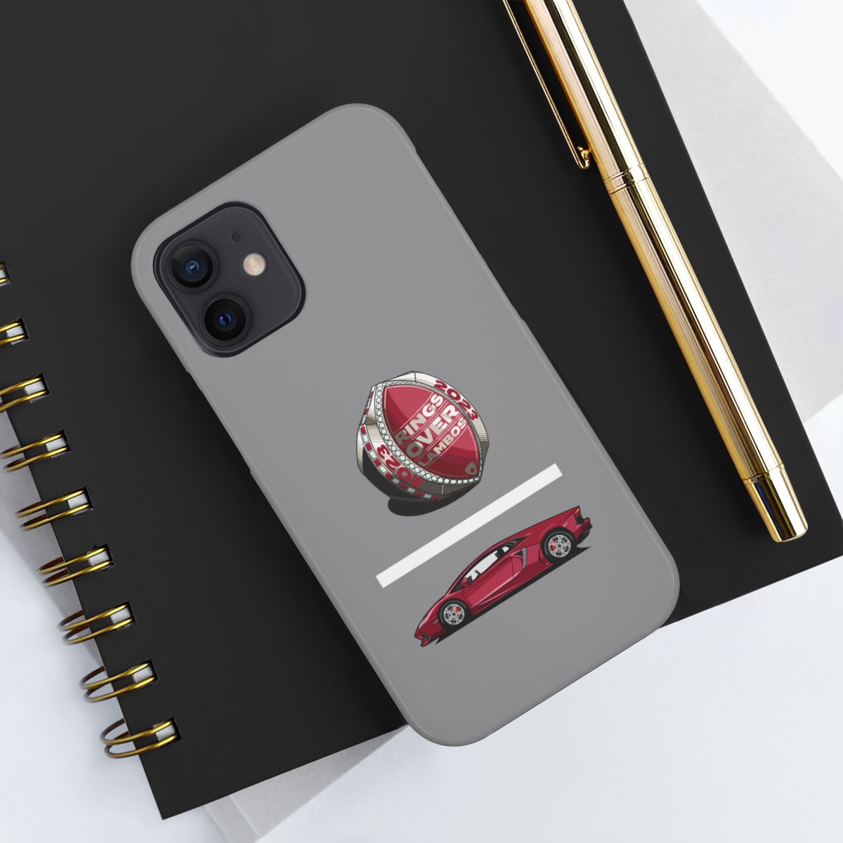 RINGS OVER LAMBOS "Equation" Tough Phone Case
