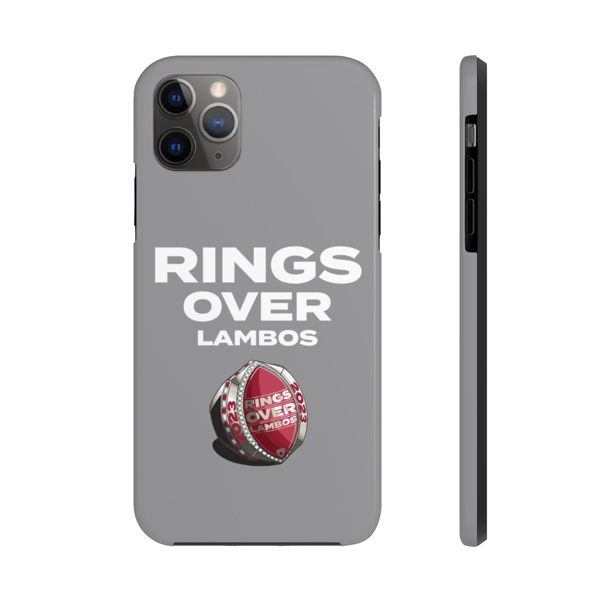 RINGS OVER LAMBOS "BIG RINGS" Tough Phone Case