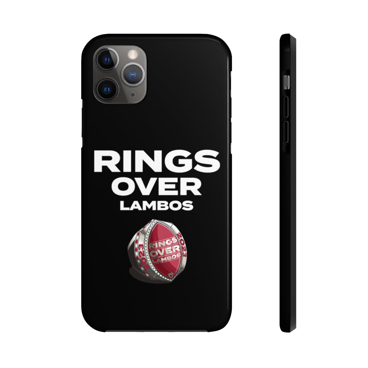 RINGS OVER LAMBOS "BIG RINGS" Tough Phone Case