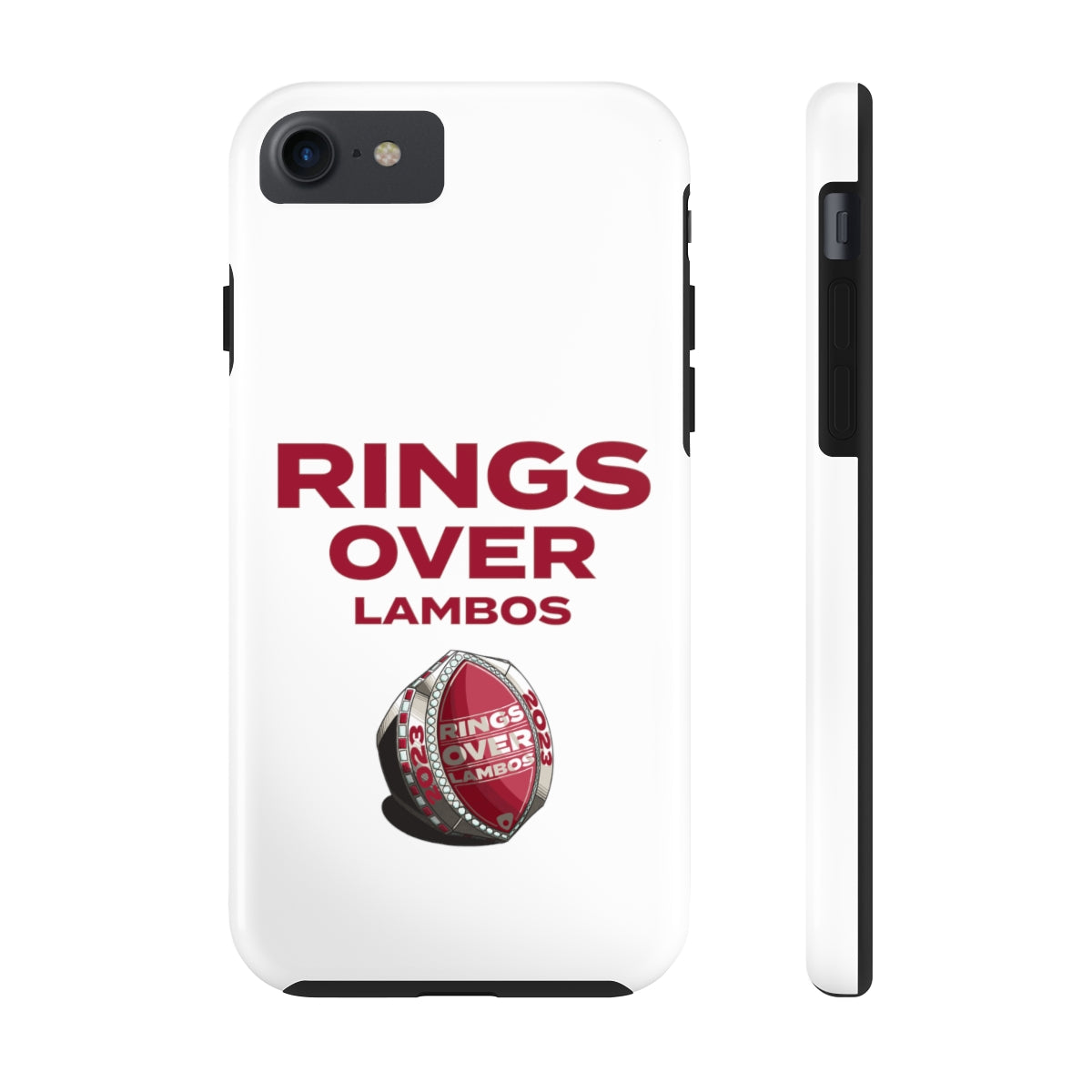 RINGS OVER LAMBOS "BIG RINGS" Tough Phone Case
