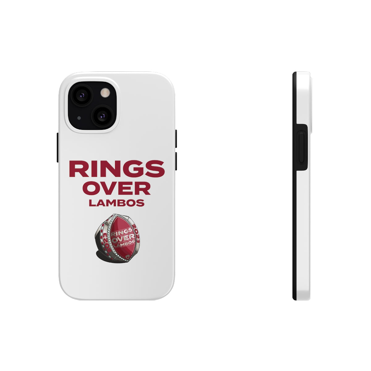 RINGS OVER LAMBOS "BIG RINGS" Tough Phone Case