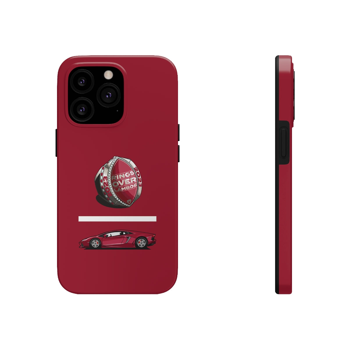 RINGS OVER LAMBOS "Equation" Tough Phone Case