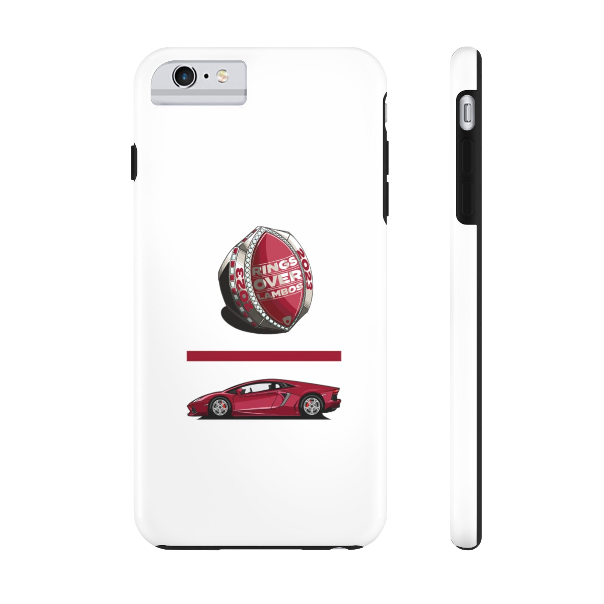 RINGS OVER LAMBOS "Equation" Tough Phone Case
