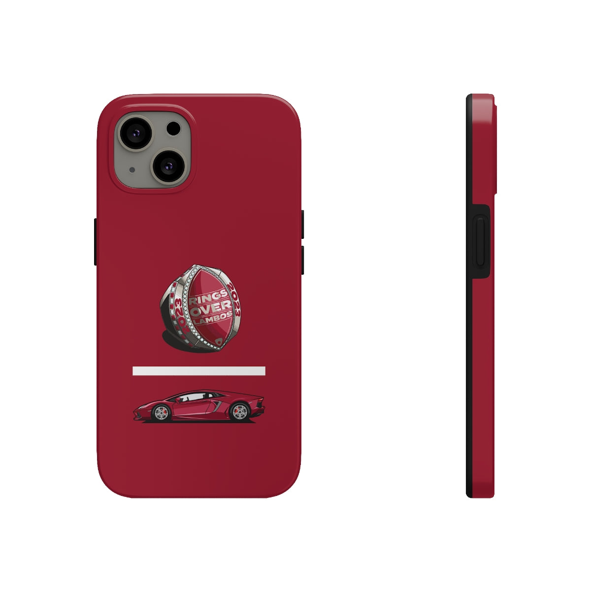 RINGS OVER LAMBOS "Equation" Tough Phone Case